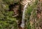 Cachoeira do Mosquito in the Interior of Brazil Located in Chapada dos Diamantina in the State of Bahia.