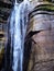 Cachoeira na Serra Negra, cordilheira do espinhaÃ§o em Minas Gerais no Brasil