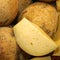 caciocavallo cheese forms for sale in Italian market