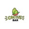 Cactus Bar Logo and chili pepper hand drawn illustrations