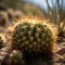 Cactus in the Desert Sun