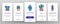 Cactus Domestic Plant Onboarding Icons Vector