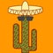Cactus mexican icon