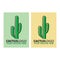 Cactus Simple Logo for Your Business or Brand