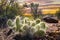 Cactus at Sunrise