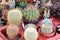 Cactuses pots