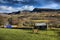 The cadair idris mountain range in snowdonia