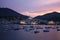 Cadaques sunset. Romanticism in Mediterranean Sea