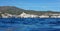 Cadaques village coastline panoramic view Spain