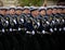 Cadets of the Baltic Naval Institute named after Fedor Ushakov during the dress rehearsal of the parade on Red Square.