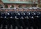 Cadets of the Baltic Naval Institute named after Fedor Ushakov during the dress rehearsal of the parade on Red Square.