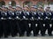 Cadets of the Baltic Naval Institute named after Fedor Ushakov during the dress rehearsal of the parade on Red Square.
