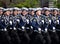 Cadets of the Baltic Naval Institute named after Fedor Ushakov during the parade on Red Square in honor of the Victory Day.