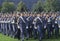 Cadets Marching in Formation, West Point Military Academy, West Point, New York