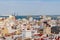 Cadiz. Aerial view of the city.