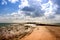 Cadiz beach at lowtide