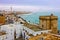 Cadiz town panoramic sea view, Spain