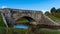 Cadover Bridge on Plym River in Burrator Reservoir