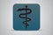 Caduceus medical symbol icon