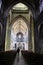 Caen, France; 4 June 2018: Caen Cathedral. View of the central hall