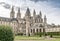 Caen. Normandy. Abbey exterior and gardens