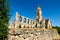 Caen Normandy France. The ruins of the church of Saint Etienne le Vieux