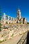 Caen Normandy France. The ruins of the church of Saint Etienne le Vieux