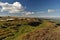 Caer Caradoc, Area of outstanding natural beauty in spring, Shropshire Hills, Wales, UK