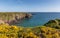 Caerfai Bay Pembrokeshire West Wales UK