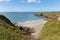 Caerfai Bay and St Brides Bay West Wales UK