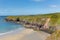 Caerfai beach and Bay Pembrokeshire West Wales UK