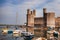 Caernarfon Castle in Wales, United Kingdom