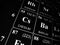 Caesium on the periodic table of the elements