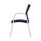 Cafe chair side view vector icon interior. Seat table indoor furniture. Bistro eatery person decor modern design