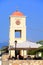 Cafe and clock tower, Ierapetra.