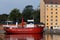 Cafe on the lightship Relandersgrund in Helsinki, FInland