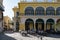 Cafe on Plaza Vieja and Calle Mercaderes in Havana, Cuba