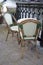 Cafe Table and Chair by Canal in Jordaan District, Amsterdam