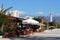 Cafes along the promenade, Torre del Mar.