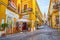 Cafes in Calle San Miguel, Jerez, Spain