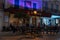 Cafeteria Centre Cultural s\'Agricola at night