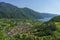 Caffaro valley with Idro lake in Brescia province
