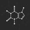 Caffeine chemical formula