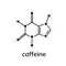 Caffeine chemical formula