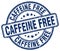 caffeine free blue stamp