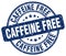 Caffeine free blue stamp