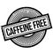 Caffeine free stamp