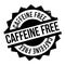 Caffeine free stamp