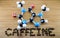 Caffeine molecule