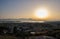 Cagliari city, view from San Michele Castle, Sardinia, Italy